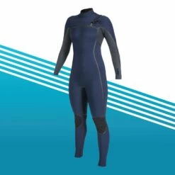 ONeill Womens Hyperfreak Fire 5/4 Chest Zip Full