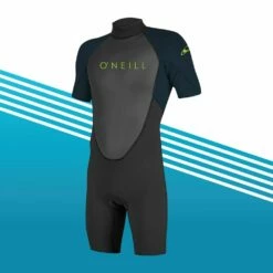 ONeill Youth Reactor-2 2mm Back Zip S/S Spring Wetsuit