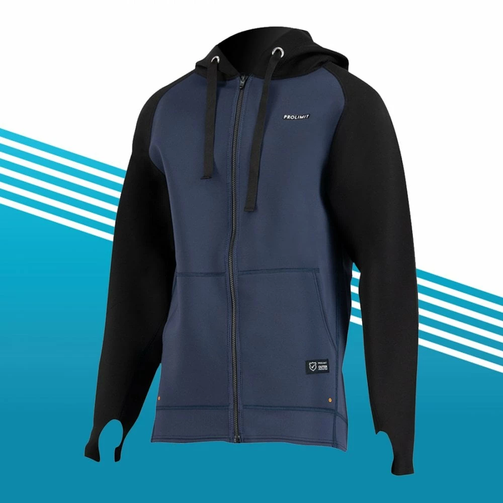 Prolimit Sup Neoprene Zipped Hoodie 1.5mm - Mens 3 Prolimit Sup Neoprene Zipped Hoodie 1.5mm - Mens