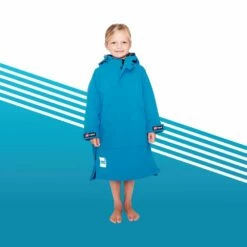 Red Original Dry Change Poncho - Kids