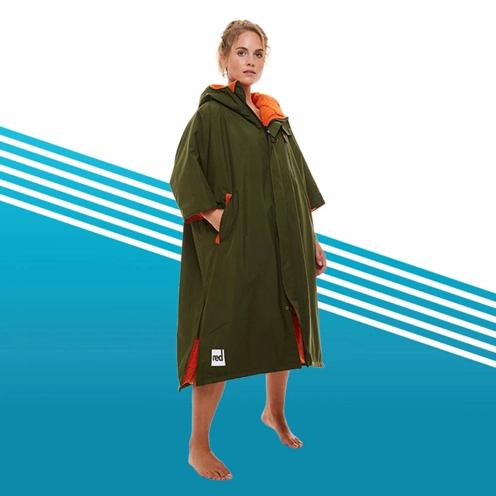 Red Original Pro Change Robe Evo - Short Sleeve 3 Red Original Pro Change Robe Evo - Short Sleeve